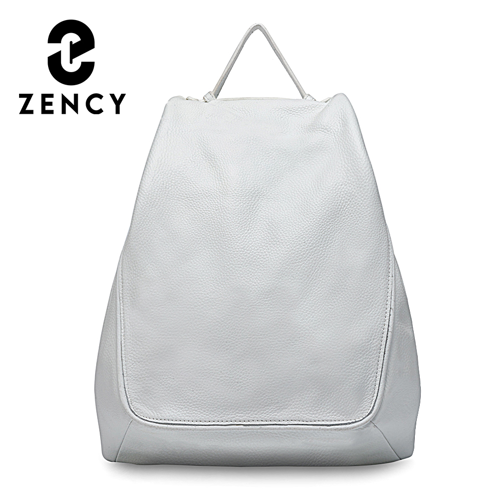 Leather Backpack Vintage - Zency женский противоугонный рюкзак из 100%