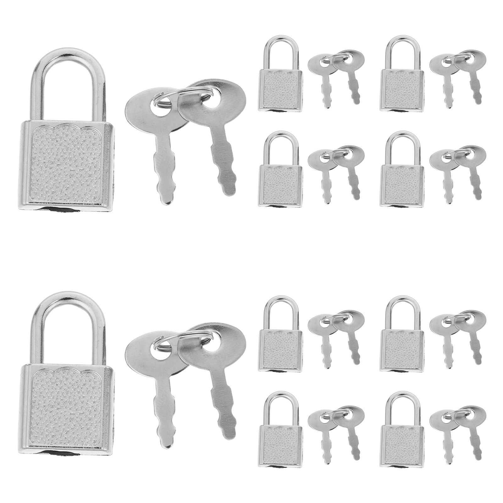 Backpack Lock Combo - 10 комплектов миниатюрных пиратских замков с
