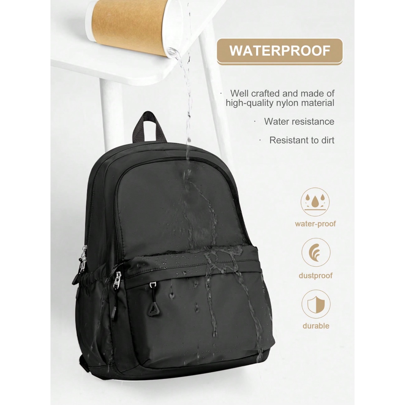 Laptop Backpack 15.6 - Рюкзак для школьников средних и старших