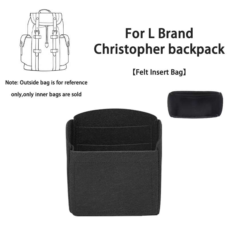 Backpack Insert Organizer - EverToner новая фетровая сумка-органайзер для L-брендового