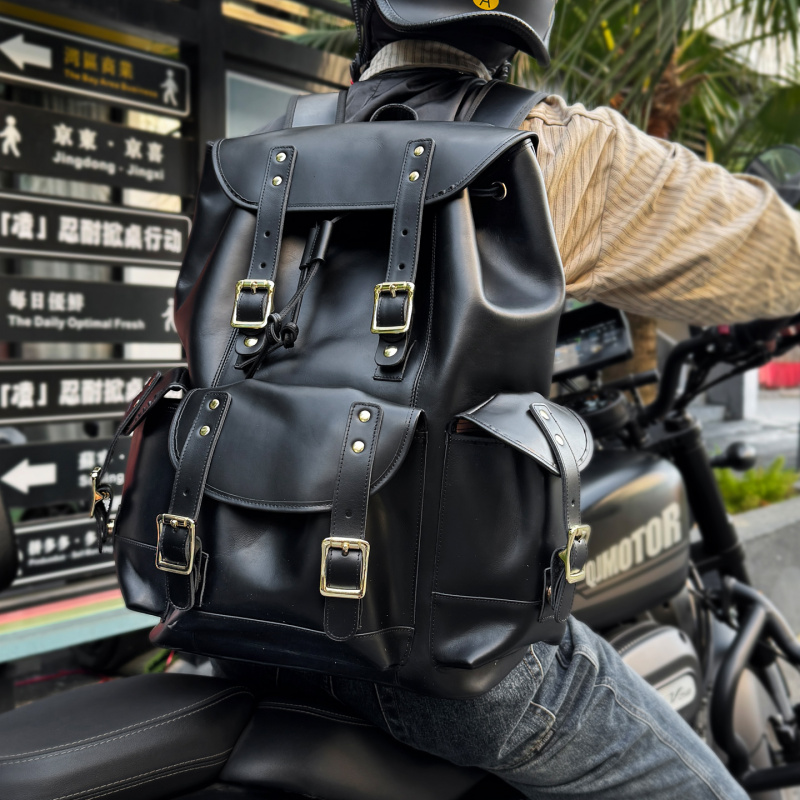 Новые поступления, кожаный рюк – обзор и цена Leather Backpack Vintage