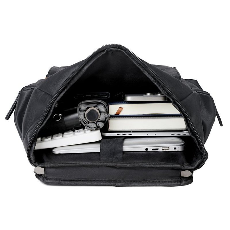 Новый винтажный мужской кожаны – обзор и цена Leather Backpack Vintage