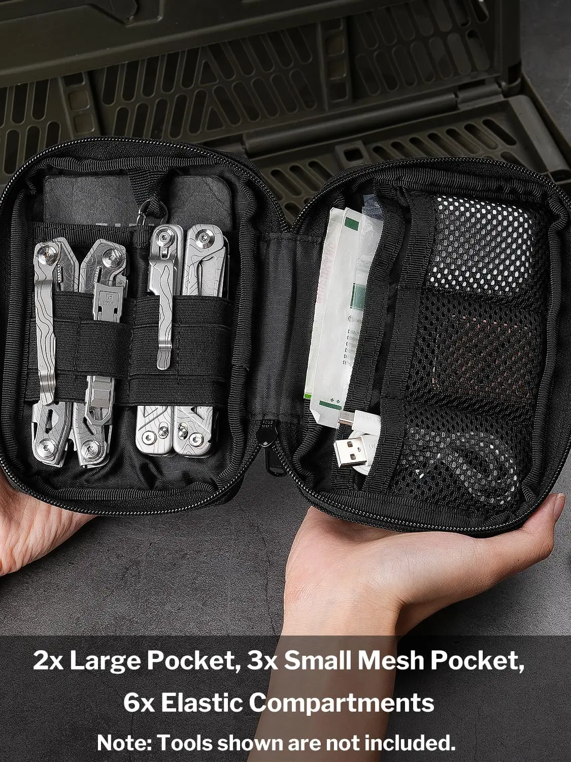 Подсумок VIPERADE VE32 EDC, ка – обзор и цена Backpack Insert Organizer