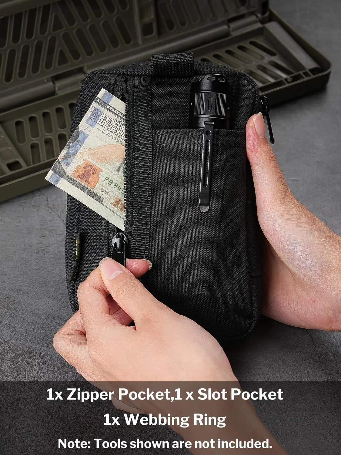 Подсумок VIPERADE VE32 EDC, ка – обзор и цена Backpack Insert Organizer